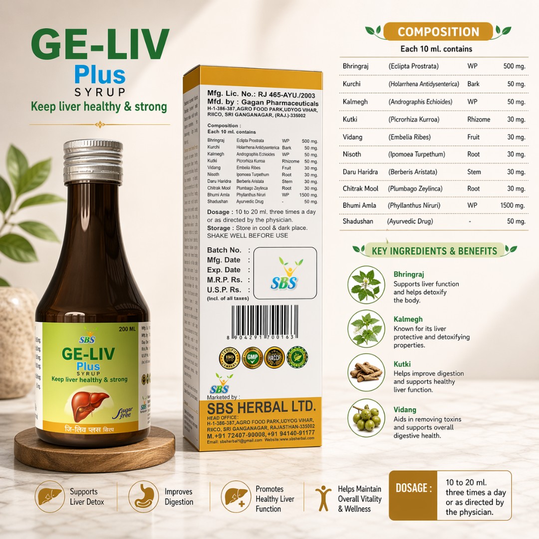 Ge-Liv Plus Syrup - Image 2